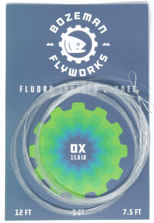 Bozeman FlyWorks - Fluorocarbon Leaders - 3 Pack