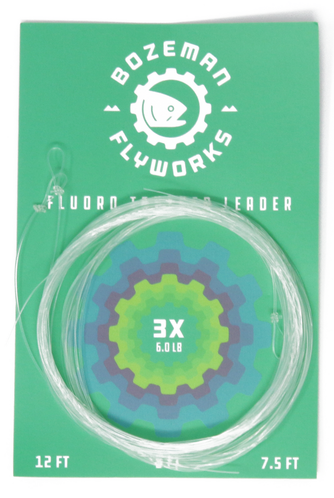 Bozeman FlyWorks - Fluorocarbon Leaders - 3 Pack