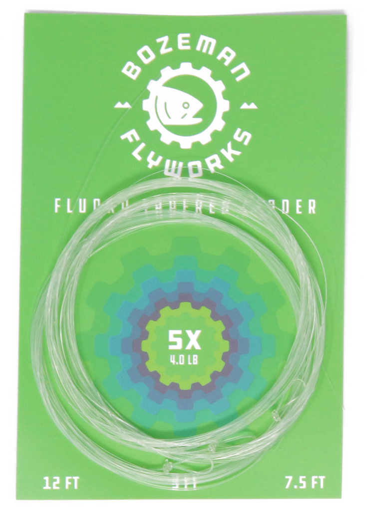 Bozeman FlyWorks - Fluorocarbon Leaders - 3 Pack