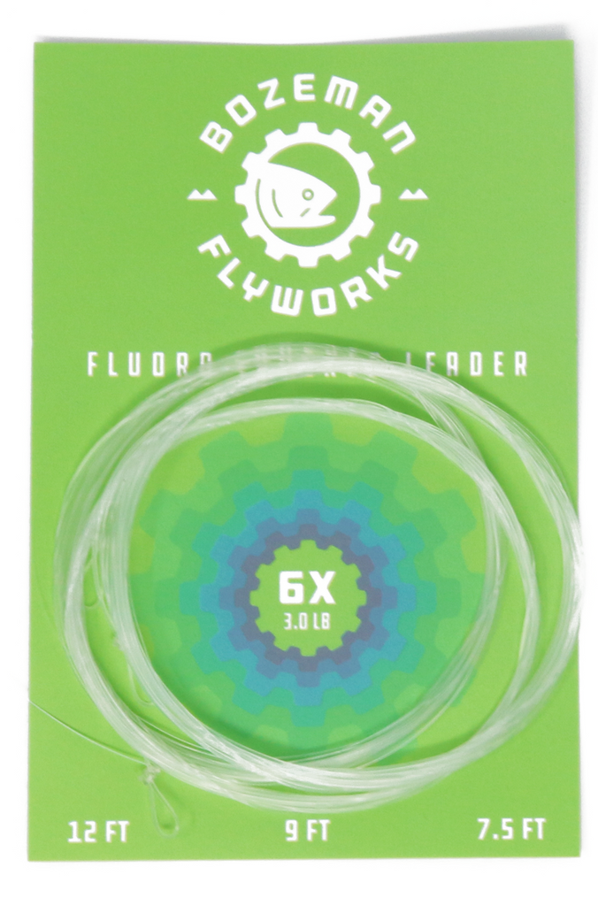 Bozeman FlyWorks - Fluorocarbon Leaders - 3 Pack