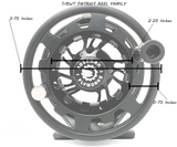 7/8wt - The Patriot Reel Stealth w/ Line