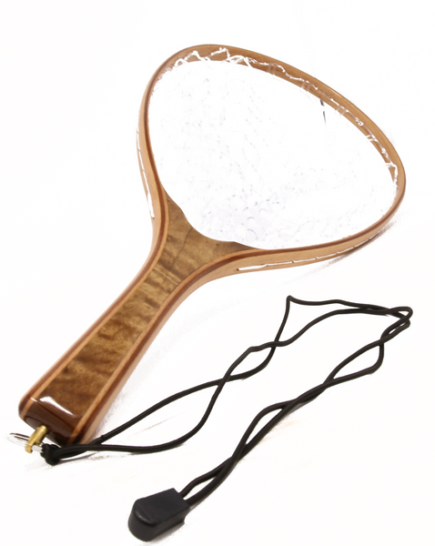 discount flt fishing nets Burled Wood Landing Net
