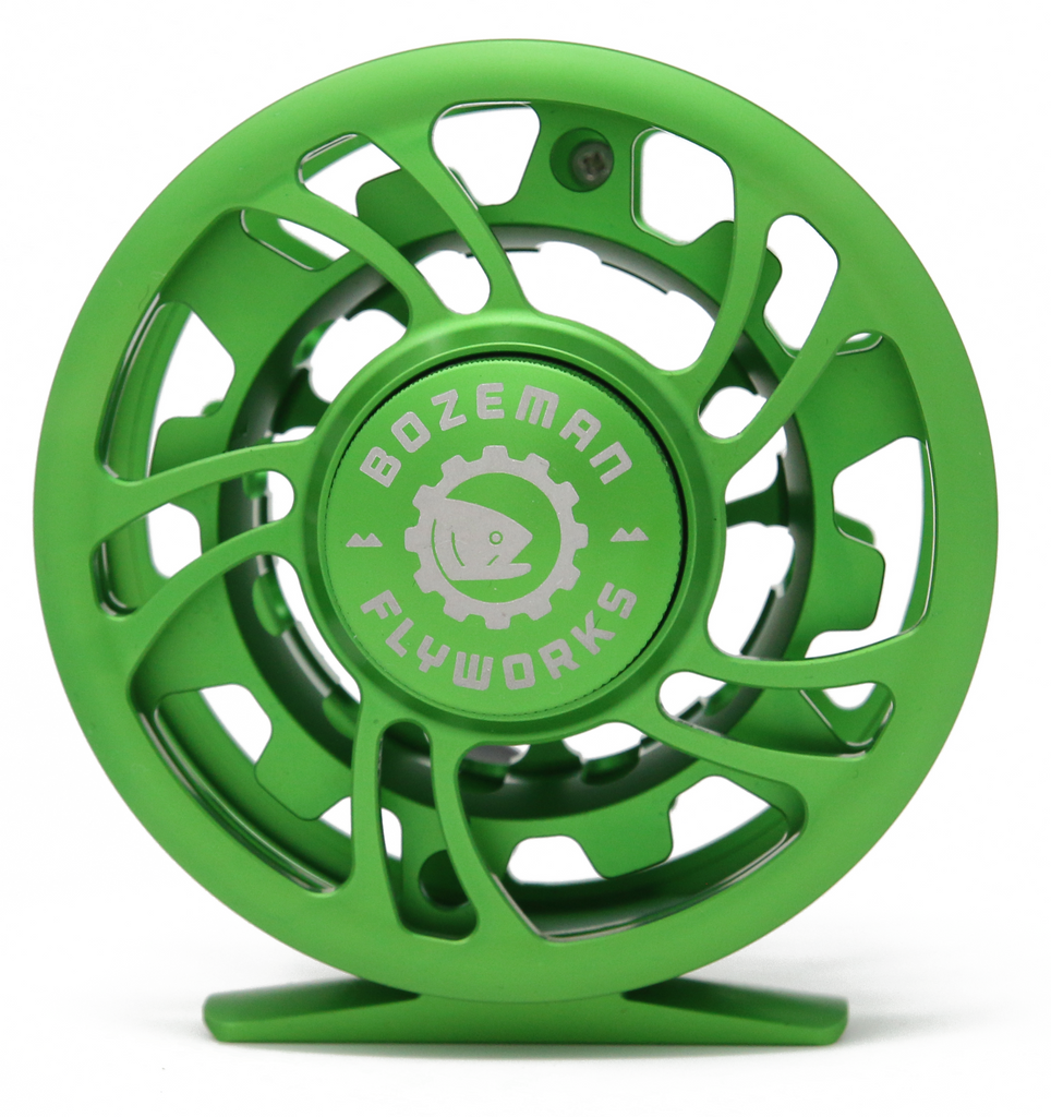 7/8wt - The Patriot Reel Flat Green w/ Line
