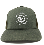 Trucker Hat - Green Wool