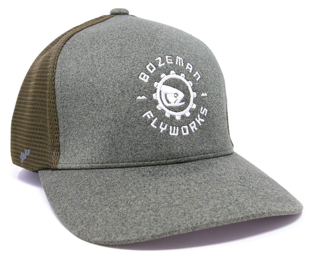 Trucker Hat - Green Wool