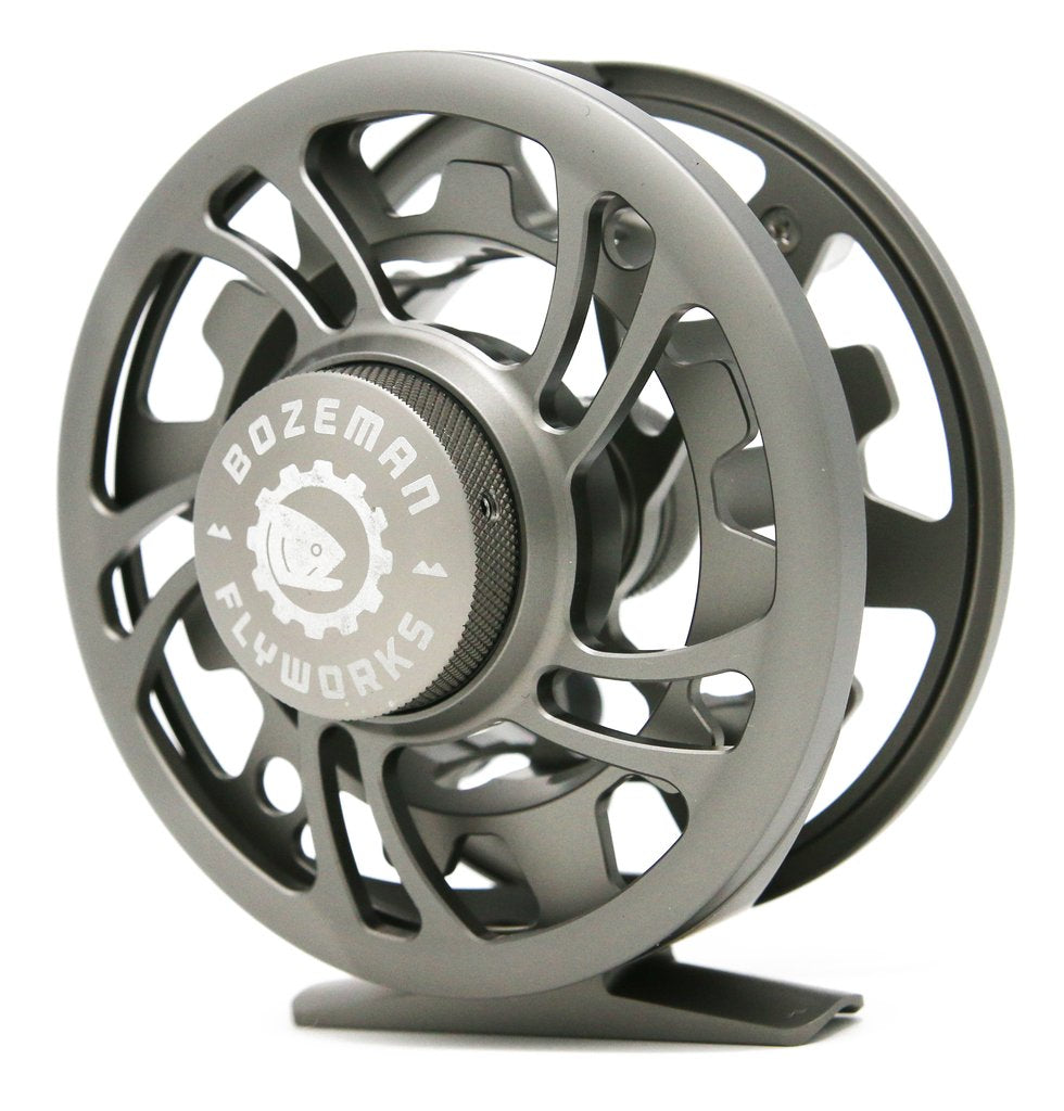 Fly Rod Package - Flat Gunmetal Patriot Fly Reel