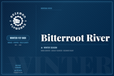 Bitterroot River - Winter Fly Box