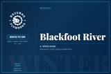Blackfoot River - Winter Fly Box