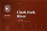 Clark Fork River - Fall Fly Box