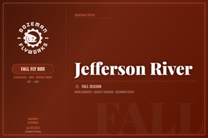 Jefferson River - Fall Fly Box