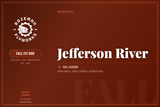 Jefferson River - Fall Fly Box