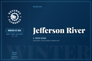 Jefferson River - Winter Fly Box