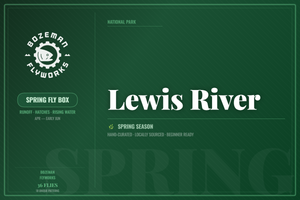 Lewis River - Spring Fly Box