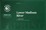 Lower Madison River - Spring Fly Box