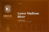 Lower Madison River - Summer Fly Box