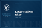Lower Madison River - Winter Fly Box