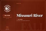 Missouri River - Fall Fly Box