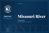 Missouri River - Winter Fly Box