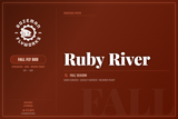 Ruby River - Fall Fly Box