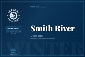Smith River - Winter Fly Box