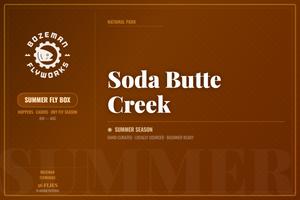 Soda Butte Creek - Summer Fly Box
