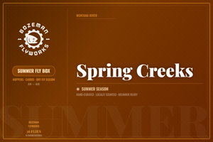 Spring Creeks - Summer Fly Box