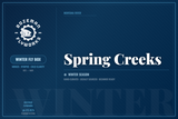 Spring Creeks - Winter Fly Box