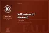 General Yellowstone National Park - Fall Fly Box