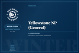 General Yellowstone National Park - Winter Fly Box