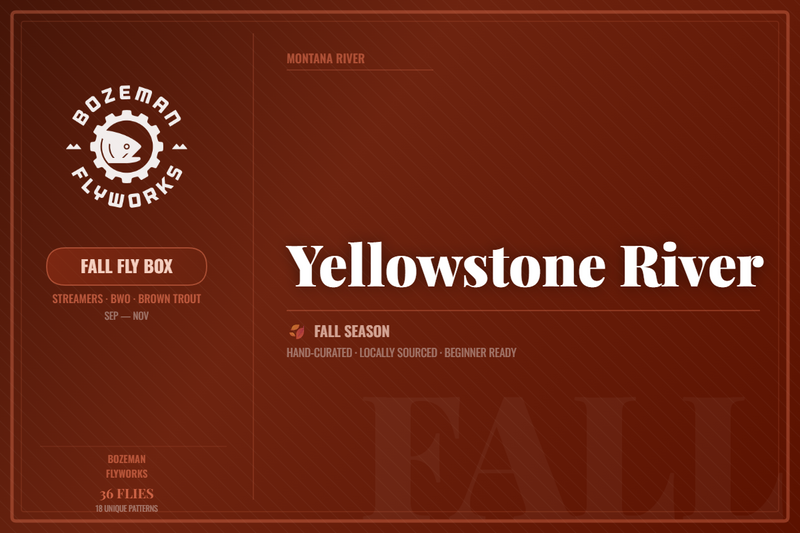 Yellowstone River - Fall Fly Box