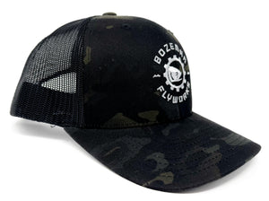 Trucker Hat - Black Multicam
