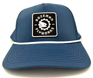 White Leather Patch - 5 Panel - Orion