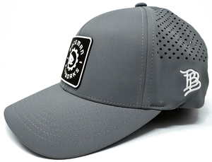 White Leather Patch - Performance - Slate