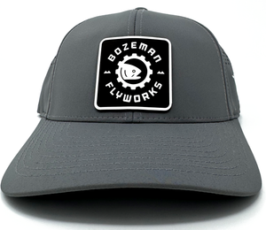 White Leather Patch - Performance - Slate