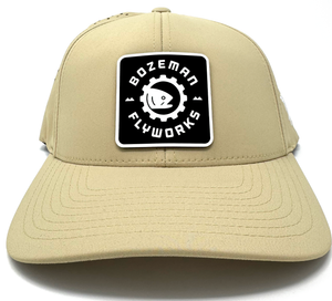 White Leather Patch - Performance - Desert