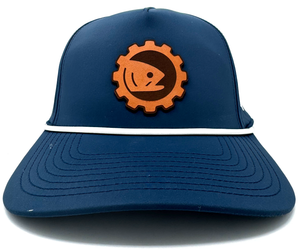 Fish Leather Patch - 5 Panel - Orion