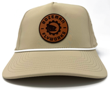 Full Leather Patch - 5 Panel - Desert