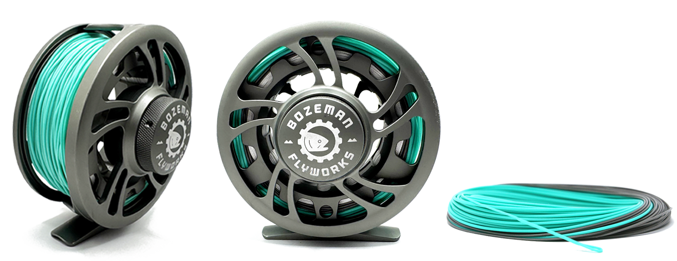 bozeman fly reel company The Patriot Fully cncd reel Bozeman FlyWorks