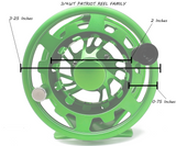 Patriot Reel Green - 3/4wt - Spare Spool