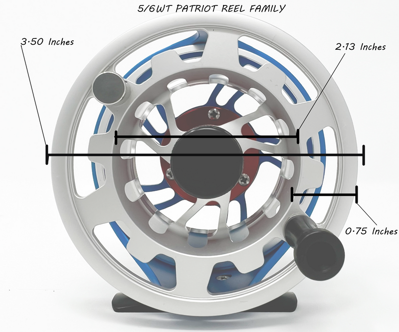 5/6wt - The Patriot Reel w/ Line