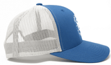 Trucker Hat - Blue and Silver