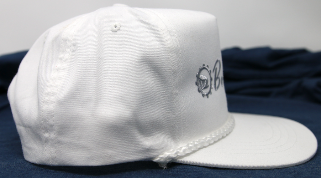Poplin top golf hat