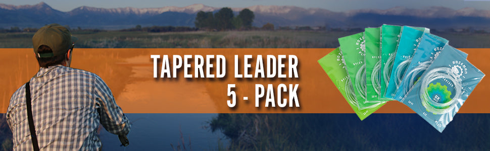 Tapered Leaders - 50 Pack – Bozeman FlyWorks