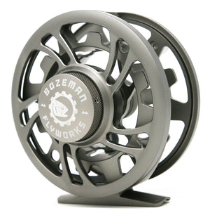 7/8wt - The Patriot Reel Flat Gunmetal w/ Line
