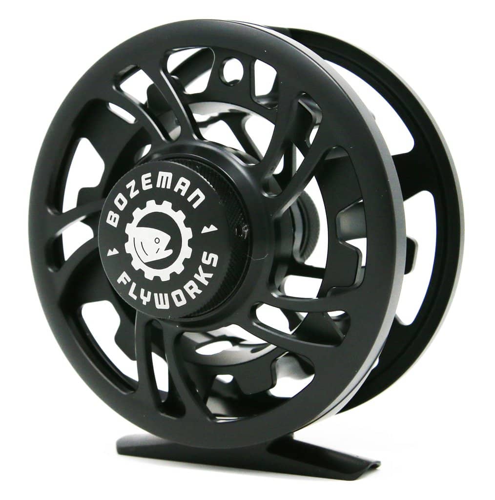3/4wt - The Patriot Reel Stealth w/ Line Bozeman FlyWorks 3/4wt - The Patriot Reel Stealth w/ Line Bozeman FlyWorks